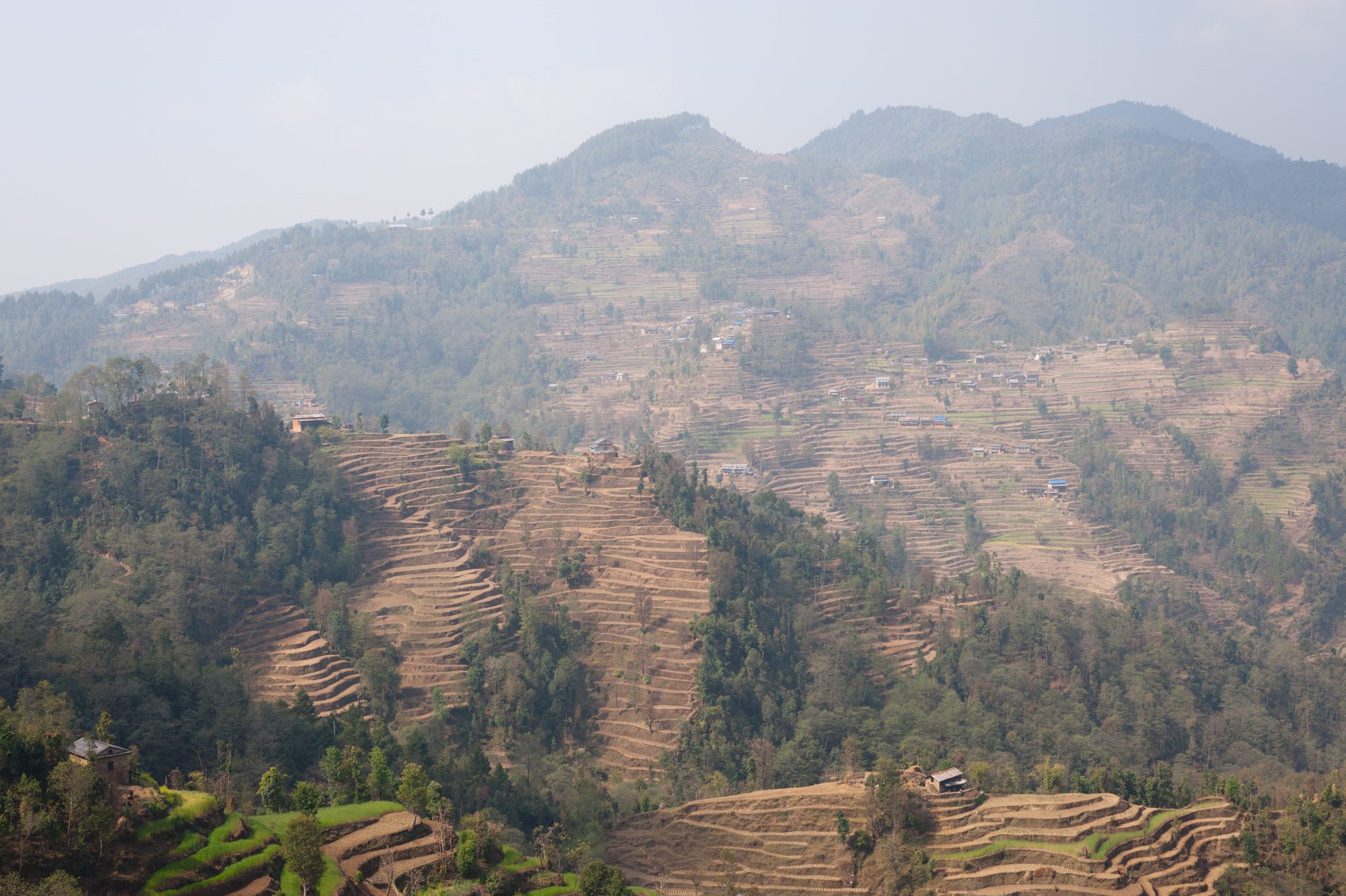 Between Kathmandu and Jiri