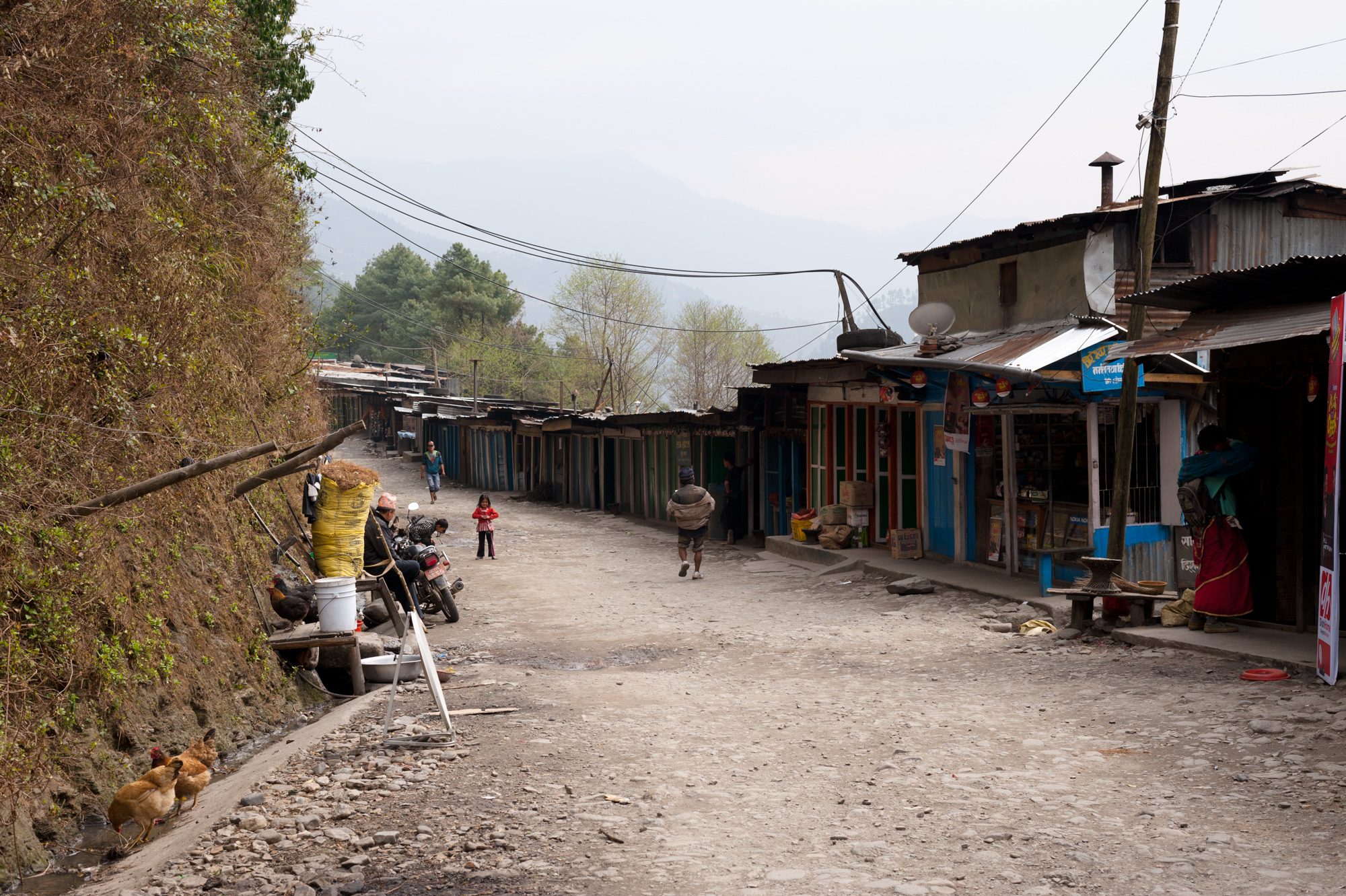 Start of trail to Shivalaya, Jiri