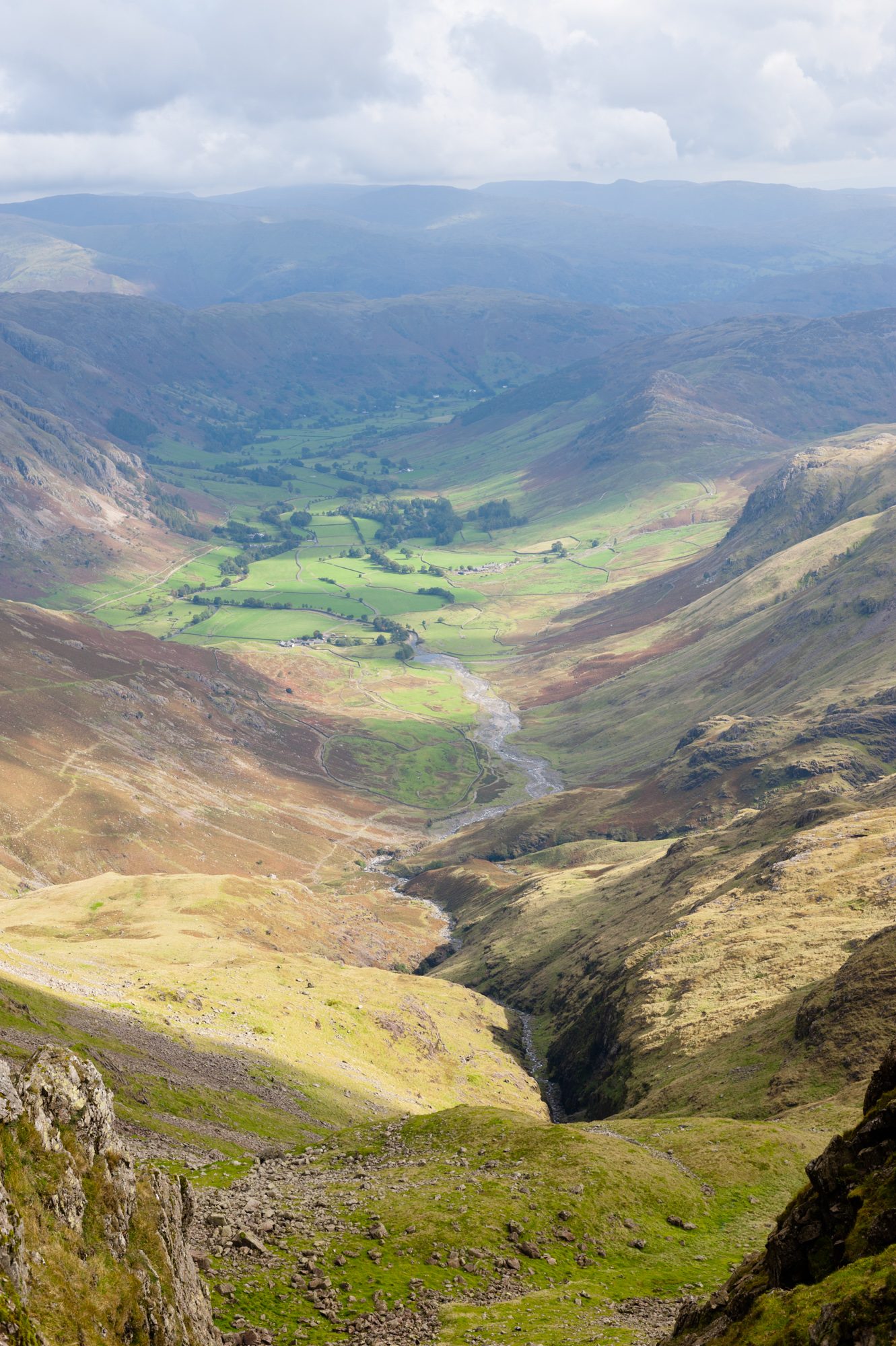 Great Langdale from Crinkle Crags