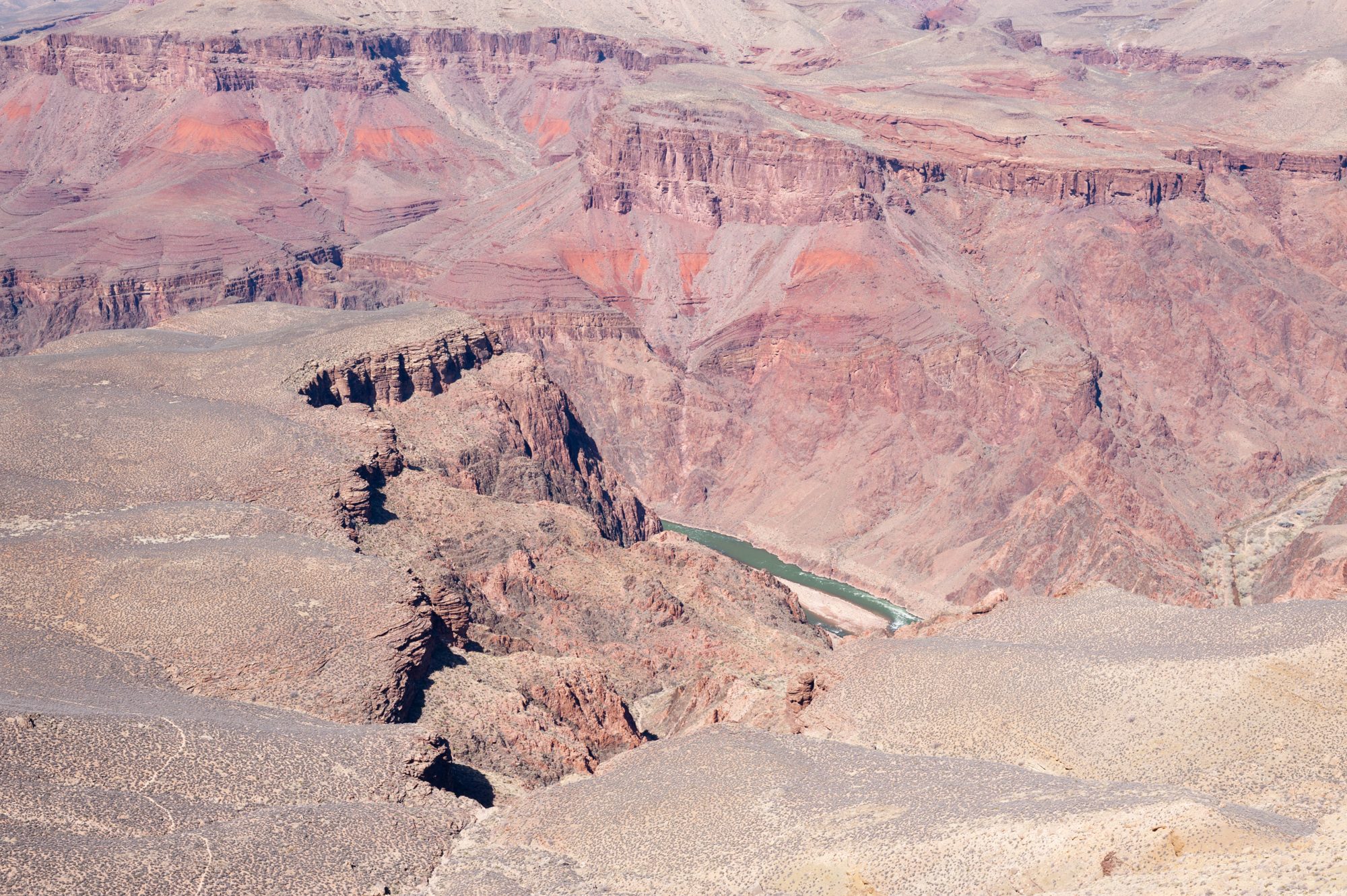 Colorado River from South Kaibab trail