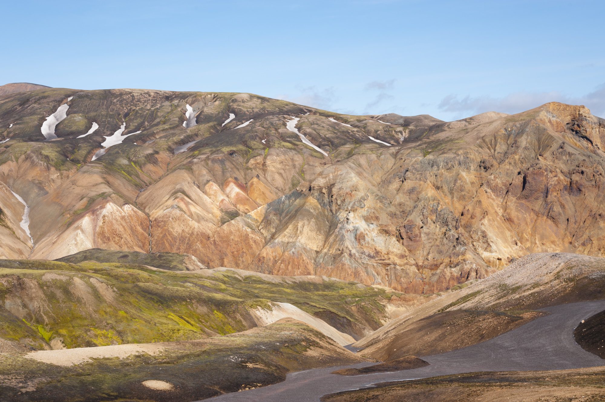 Between Landmannalaugar and Hrafntinnusker