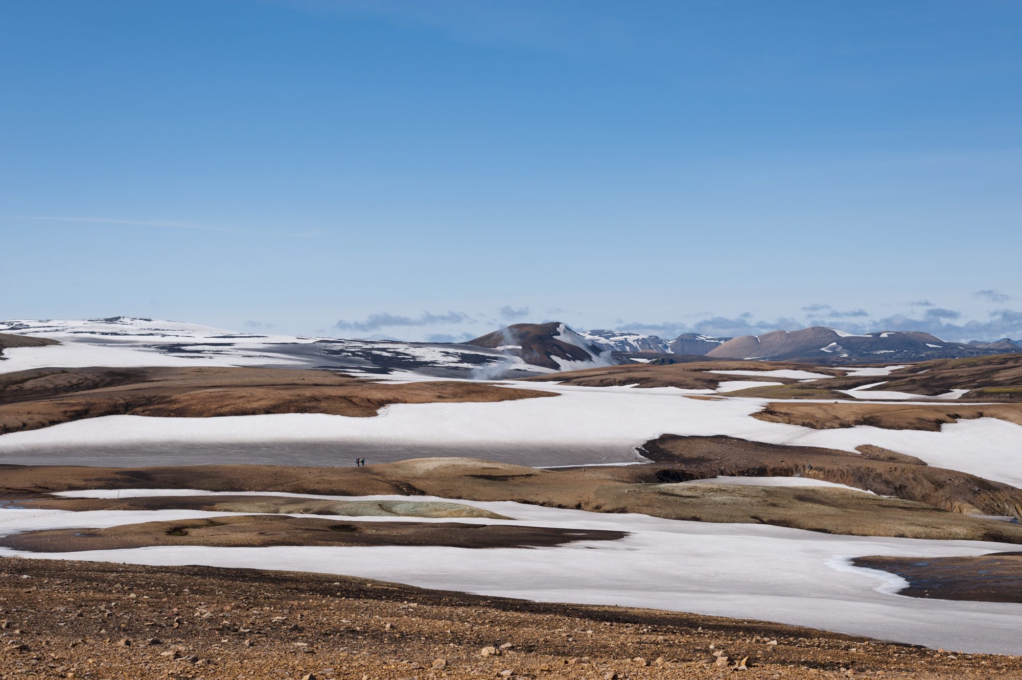 Between Landmannalaugar and Hrafntinnusker