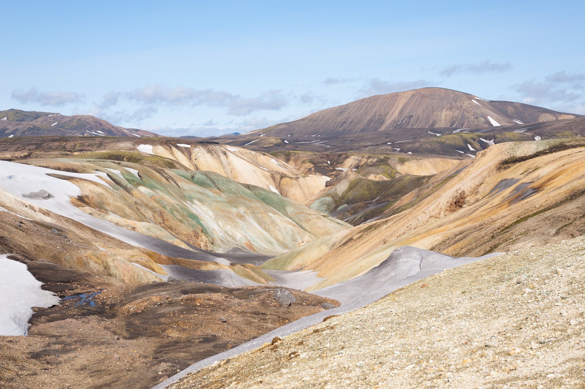 Between Landmannalaugar and Hrafntinnusker