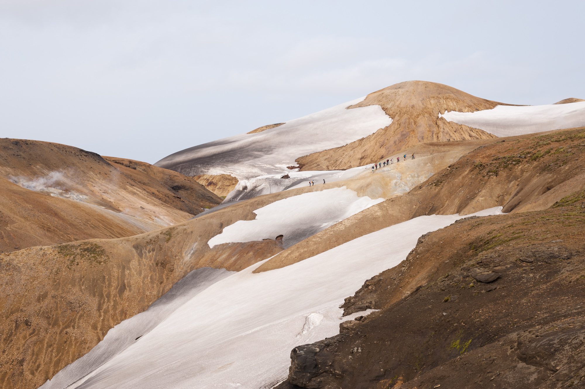 Between Hrafntinnusker and Álftavatn