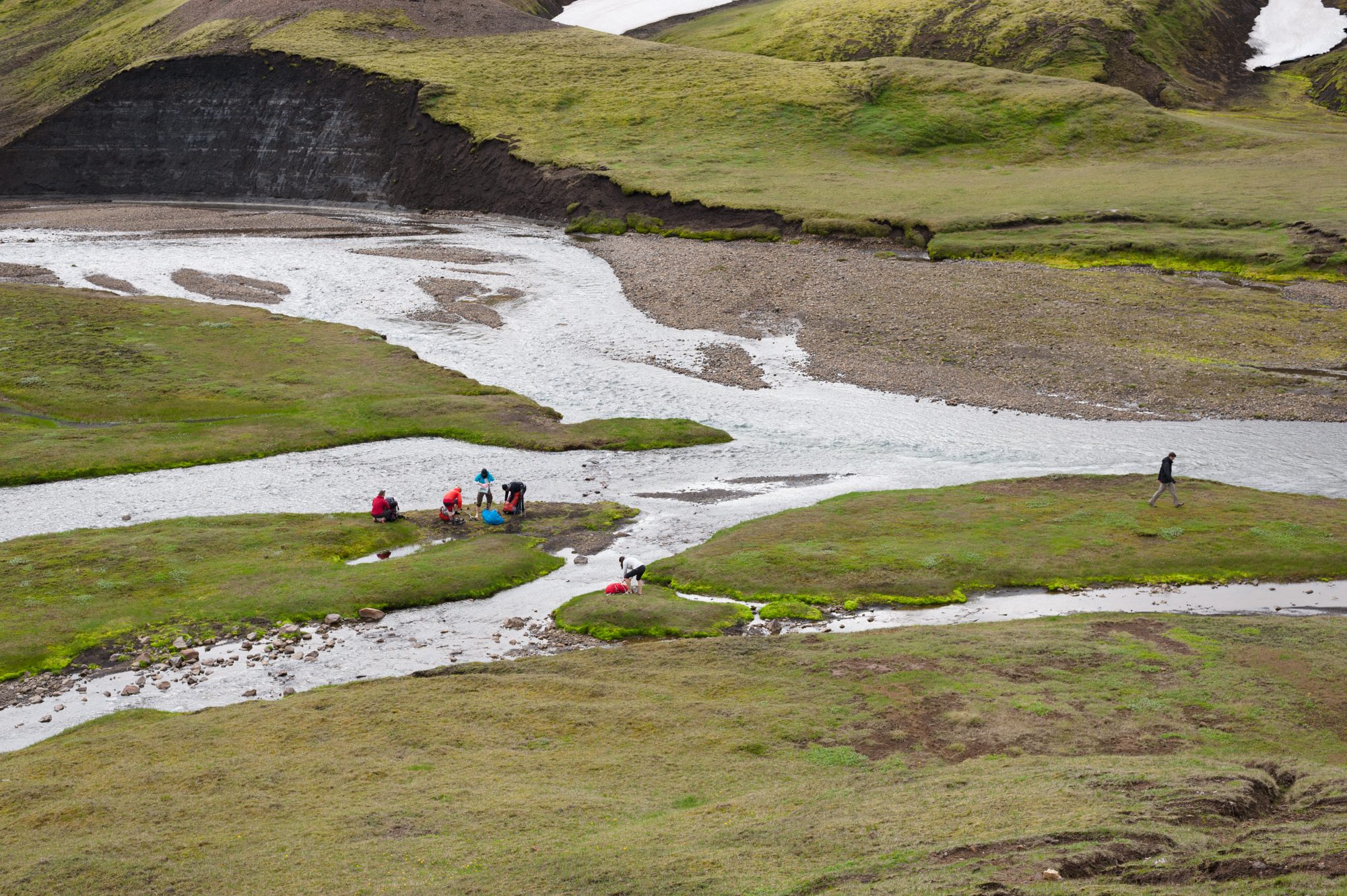 River Crossing, Near Álftavatn