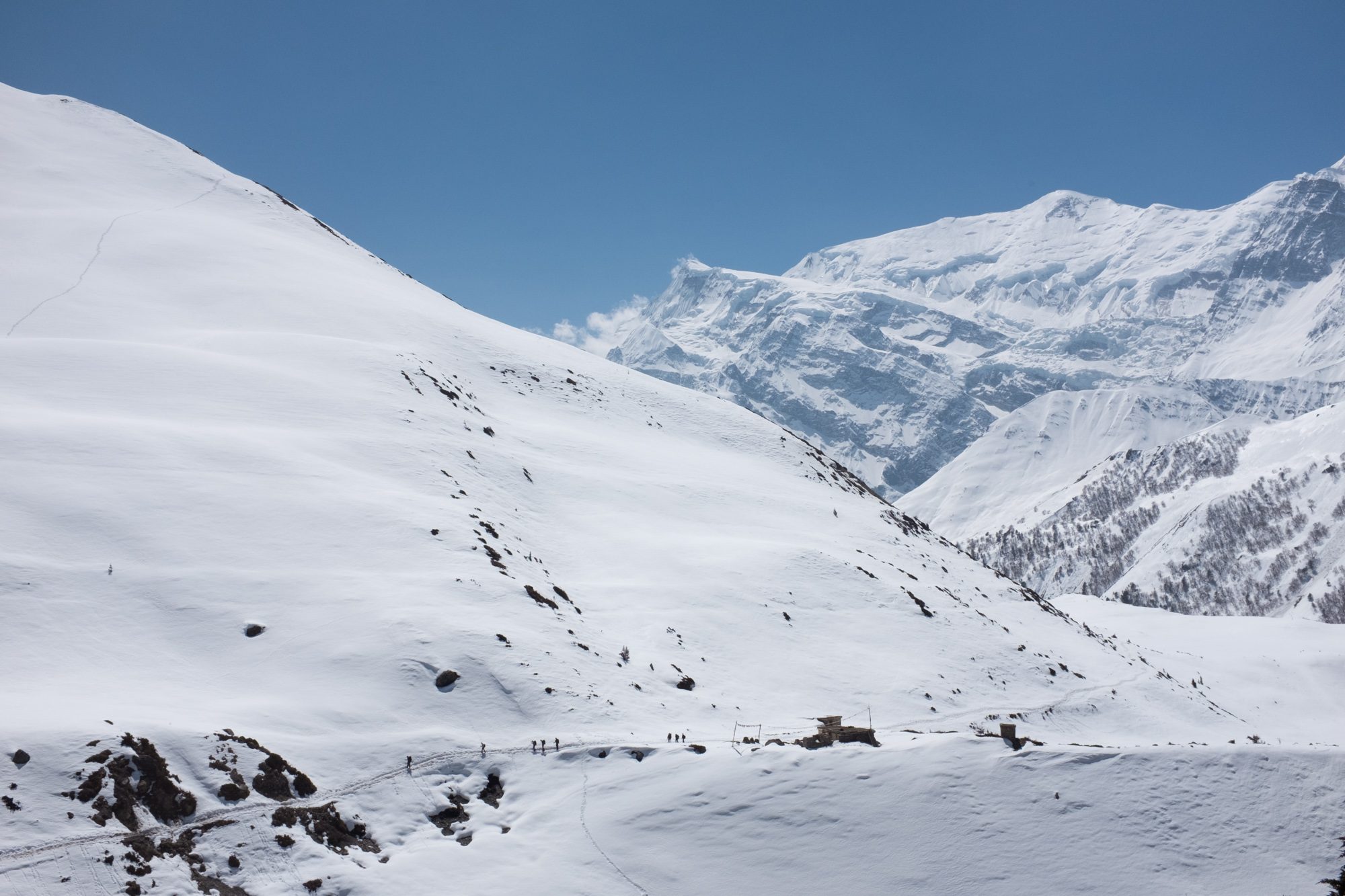 Between Ghusang and Yak Kharka