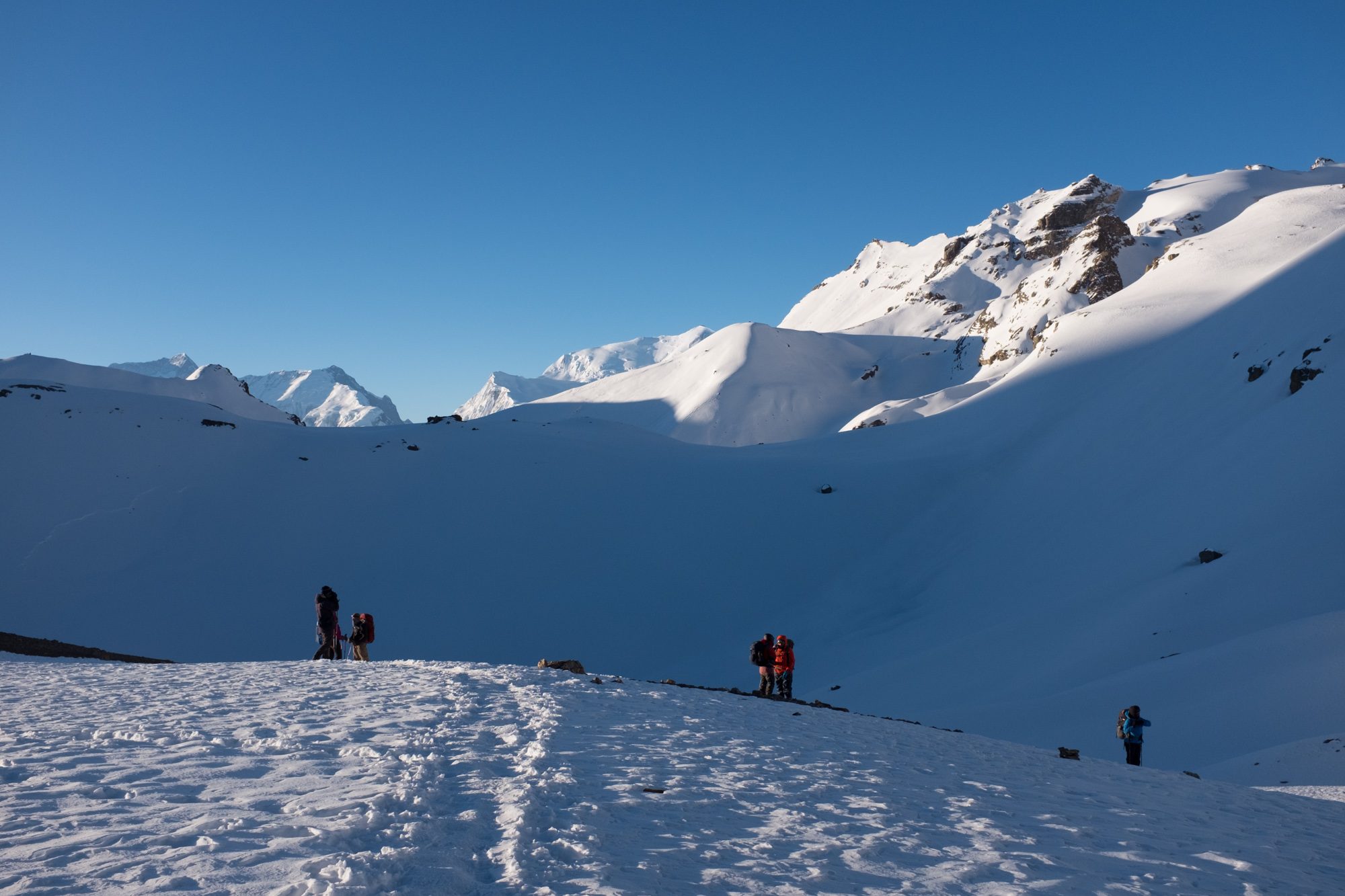 Approaching Thorong La