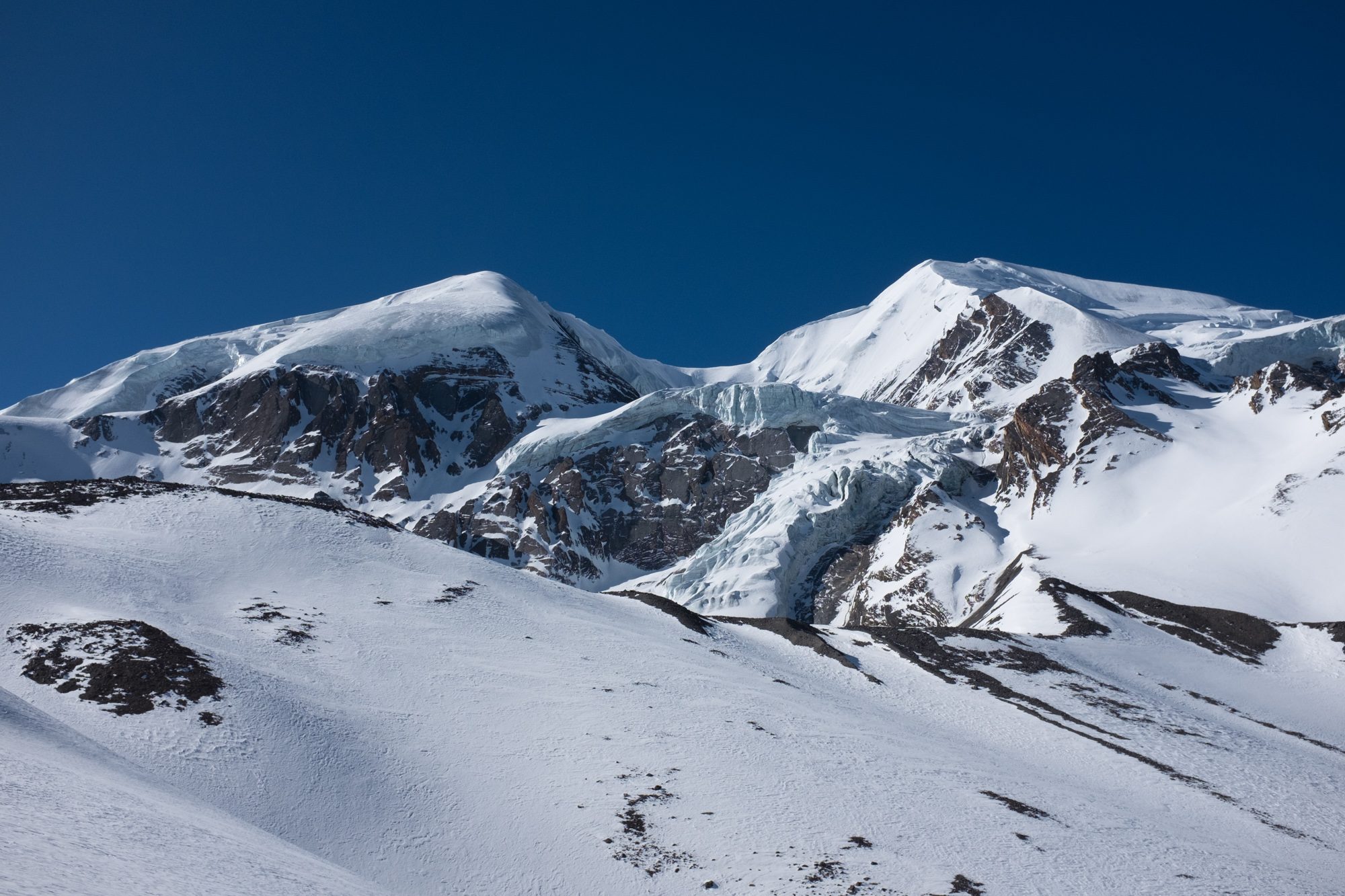 Descending from Thorong La